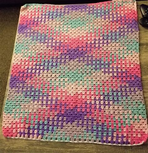 I Finally Did It Planned Pooling Baby Blanket Is Finished Crochet