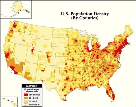 States Ranked By Population Density