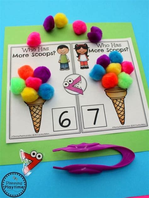Comparing Numbers Worksheets Planning Playtime