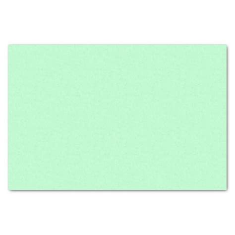 Plain Mint Green Solid Color Tissue Paper