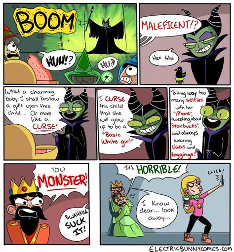 Maleficent Curses Sleeping Beauty Comic Geekxgirls