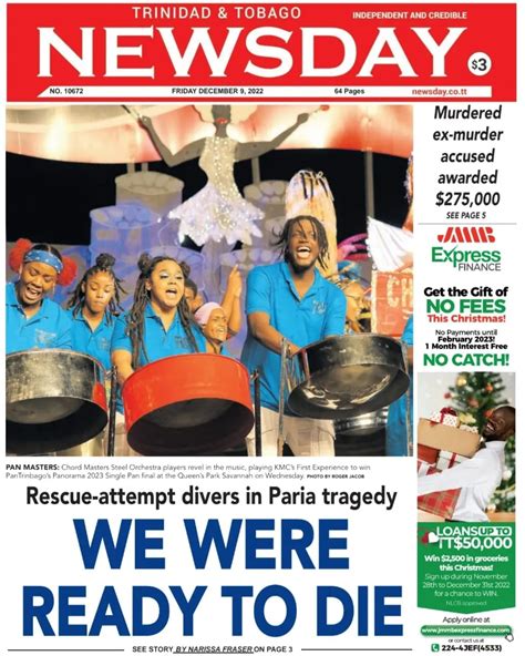 Trinidad And Tobago Newsday