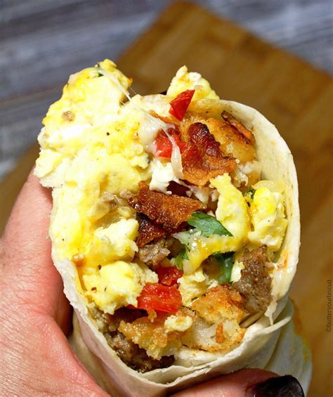 Loaded Breakfast Burrito