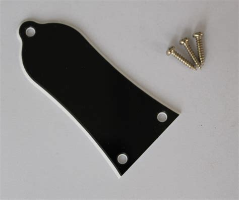 New Quality Truss Rod Cover Les Paul Blank 3 Holes