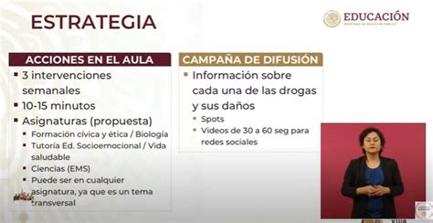 De Qué Trata La Campaña De La Sep Contra Las Adicciones “si Te Drogas