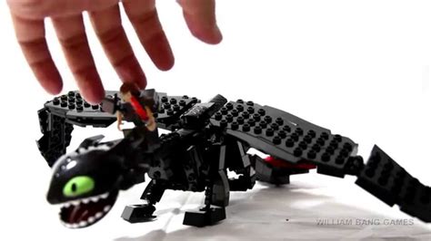 lego ionix how to train your dragon 2 giant toothless review youtube