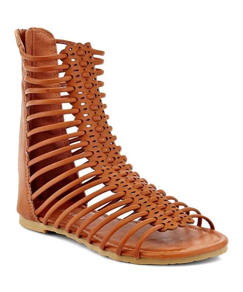 Take A Look At This Tan Strappy Gladiator Sandal Today Gladiator