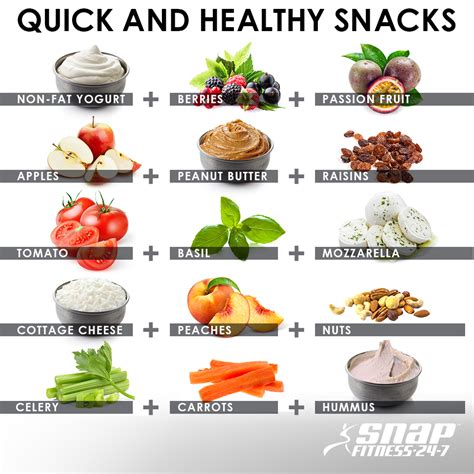 Need A Pick Me Up Reach For One Of These Easy Snack Combinations To