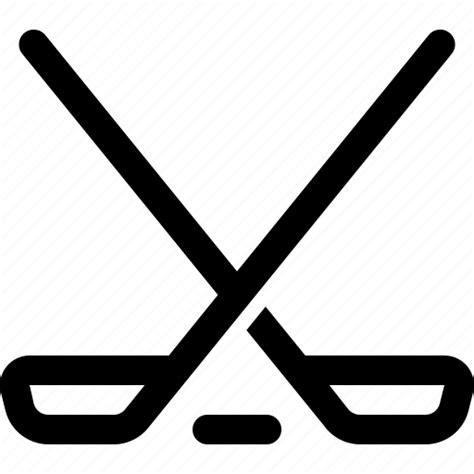 Hockey Hockey Puck Hockey Sticks Ice Icon Download On Iconfinder