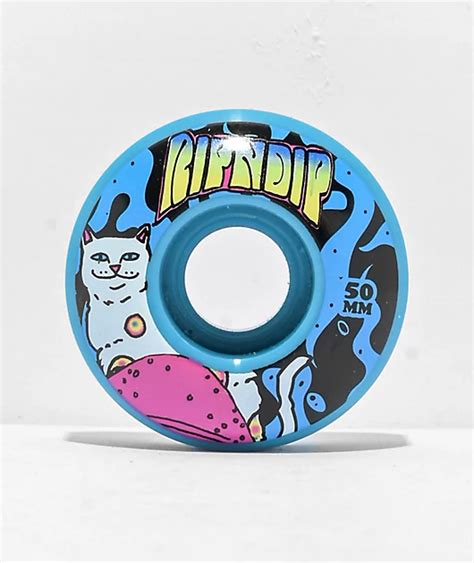 Ripndip Psychedelic 52mm Ruedas De Patineta Azules