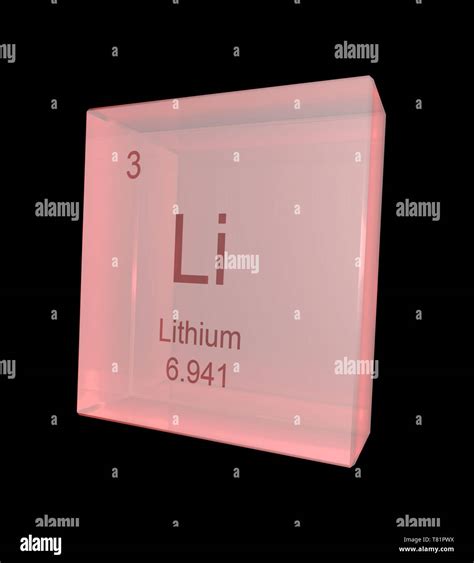 Lithium Element Hi Res Stock Photography And Images Alamy
