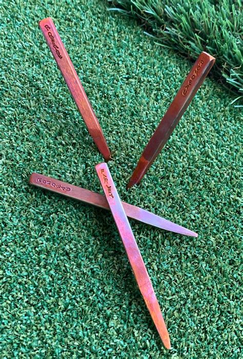Slim Stick Divot Tool Copper Hand Ground And Shaped Etsy
