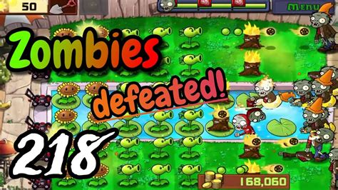 Plants Vs Zombies Gameplay Repeater Peashooter Vs Zombies Zombies