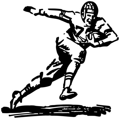 Nfl Football Player Throw Clipart Panda Free Clipart Images