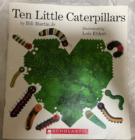 Ten Little Caterpillars Bill Martin Hobbies And Toys Books And Magazines
