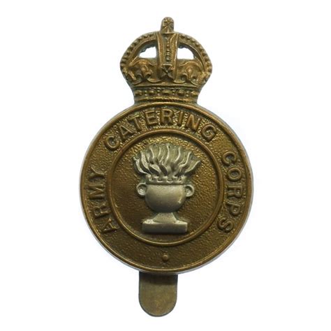 Army Catering Corps Cap Badge Kings Crown