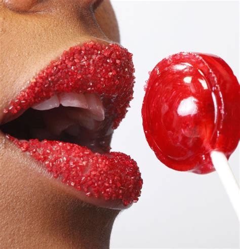 Red Lolly Pop Candy Lips Red Candy Crazy Colour Red Color Female Lips Sensual Cherry Lips