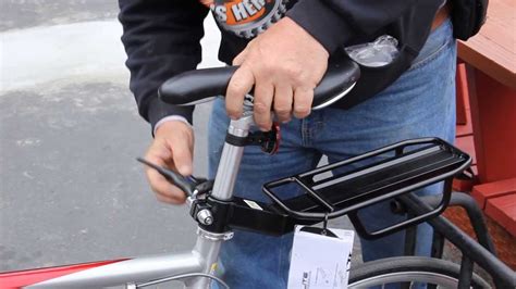 Bicycle warehouse has a number of financing options to help you get your dream bike and all the gear you need to have more fitness, freedom and fun. Bicycle Seat Post Rack - How To Install - BikemanforU ...