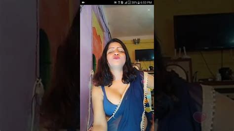 Hot Desi Bhabhi In Saree Aunty Imo Video Call See Live YouTube