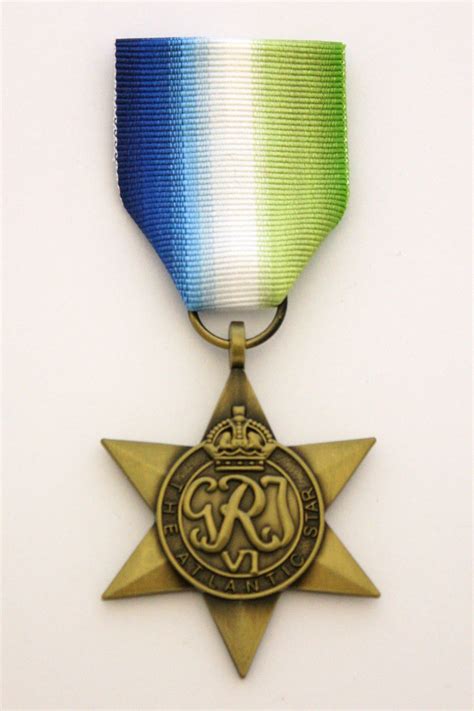 Atlantic Star Full Size Medals Of Service