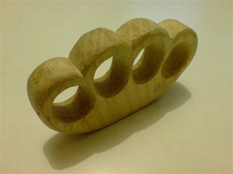 Weaponcollectors Knuckle Duster And Weapon Blog Simple Solid Walnut