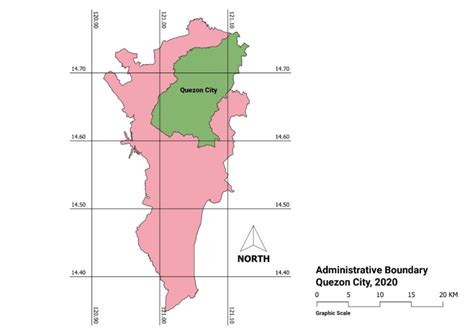 Quezon City Administrative Boundary 2019 Metro Manila Is In The