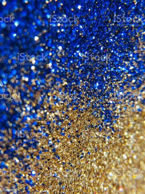 Blue And Gold Background Texture Stock Photo - Download Image Now - iStock