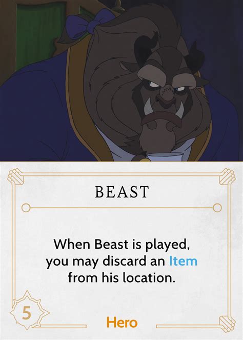 Beast Disney Villainous Homebrew Wiki Fandom