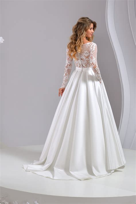 Online Harper Wedding Dress Stunning Lace Top Style