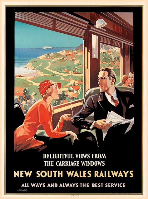 799 South Wales Railways Australia Vintage Railroad Travel