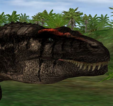 Jpog Acrocanthosaurus Jpog Carcharodontosaurus Breakout Fight Jurassic