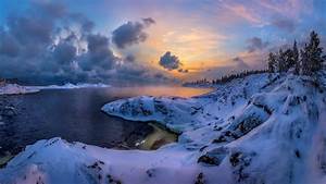 Nature, Winter, Sky, Snow, Landscape, Hd, Wallpapers