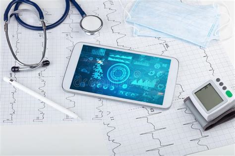 Modern Medical Technology System And Devices Stock Photo Image Of