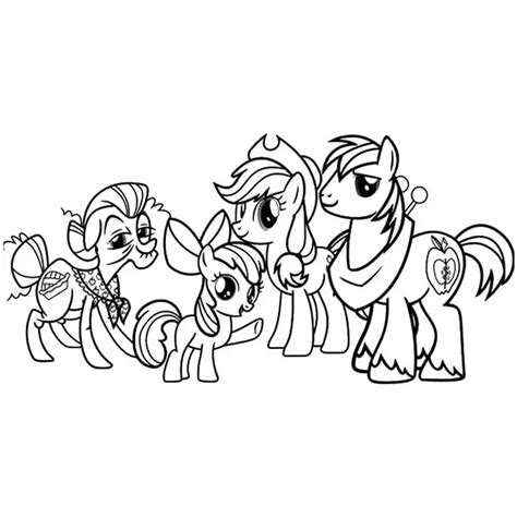 Dibujos De My Little Pony Para Colorear Pintar E Imprimir