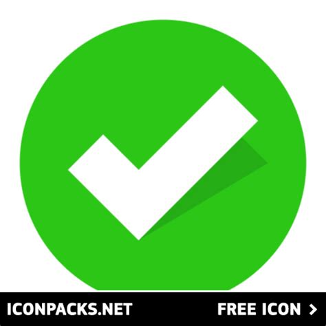 Free Green Check Mark Correct Tick Svg Png Icon Symbol Download Image