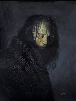 Shull Painting Grima Wormtongue By Harold Shull Middle Earth Art