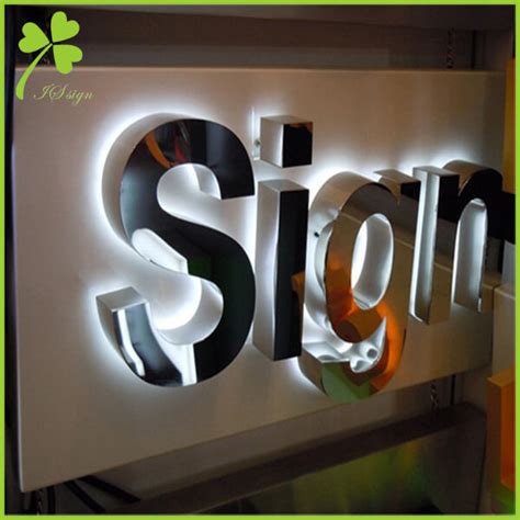 Backlit Logo Sign Letters Manufacturer Is Led Sign Factory