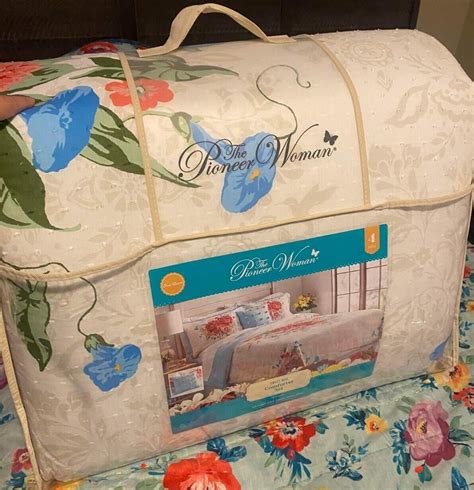 New The Pioneer Woman Sweet Rose Full Queen 4pc Comforter Set EBay