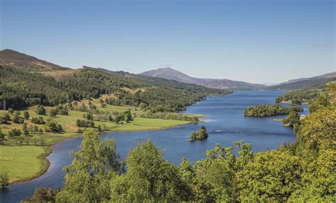 The Queens View In Highland Perthshire Which Overlooks Loch Tummel