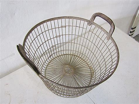 0410257 Metal Basket With Handles H 31 Cm X Dia 42 X 1 Off