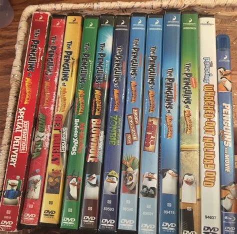 My Penguins Of Madagascar Dvd Collection By Alexlover366 On Deviantart