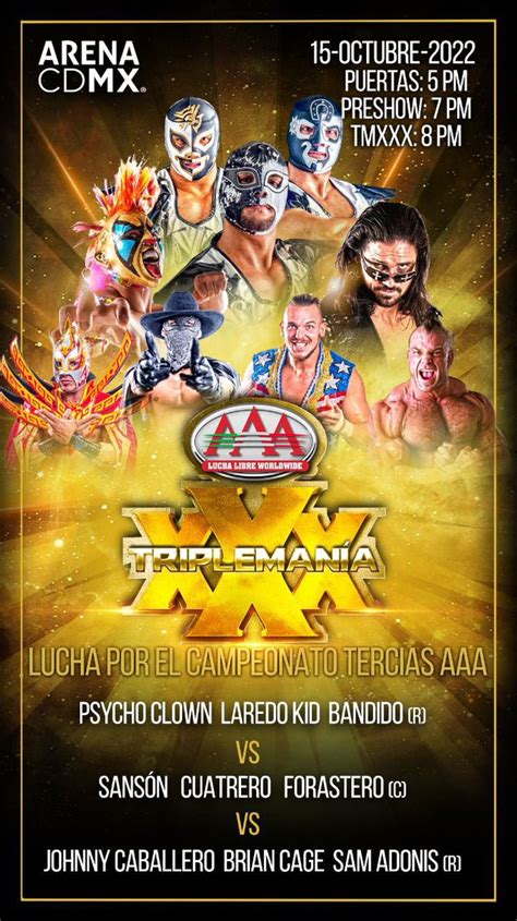 Lucha Libre Aaa Worldwide On Twitter Rt Realsamadonis 4 Days Away