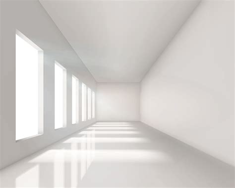 Empty White Room Vector Векторные клипарты текстурные фоны