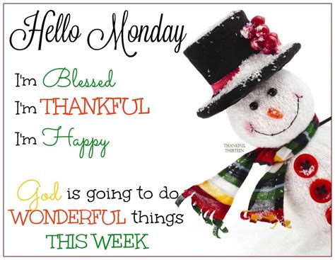 Religious Winter Hello Monday Quote Pictures Photos And Images For