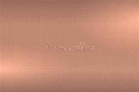 Rose Gold Brushed Metallic Texture Shiny Polished Metal Background