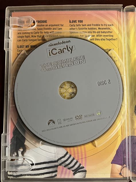 Icarly The Complete 4th Season Dvd 2011 97368916647 Ebay