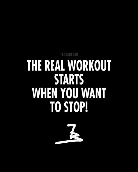 The Real Workout Starts When You Want To Stop
