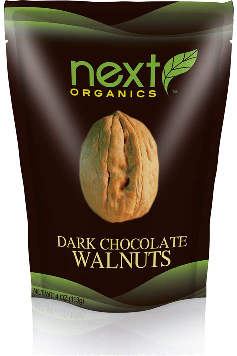 Next Organics Dark Chocolate Covered Walnuts Ekowarehouse