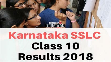 Karnataka Sslc Class 10 Results 2018 Kseeb Announces Result Of 835