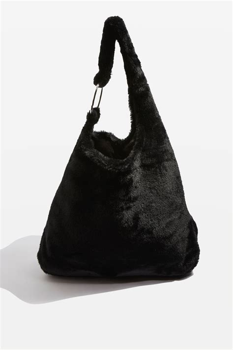 orla faux fur hobo bag 68 00 sale up to 75 off shop at stylizio for women s and men s